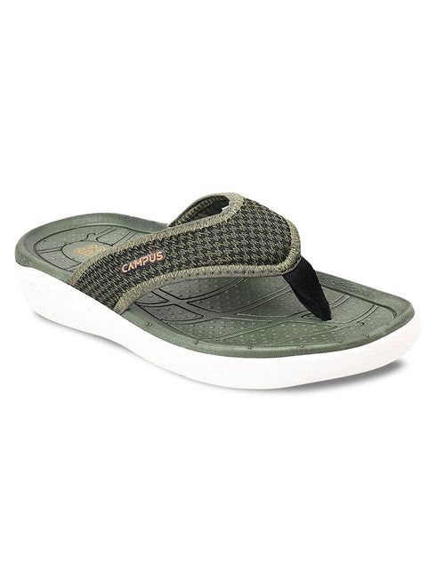 SL-406 Green Men's Flip Flops